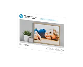 HP Advanced Photo Paper, Glossy, 65 lb, 13 x 19 in. (329 x 483 mm), 20 sheets CR696A