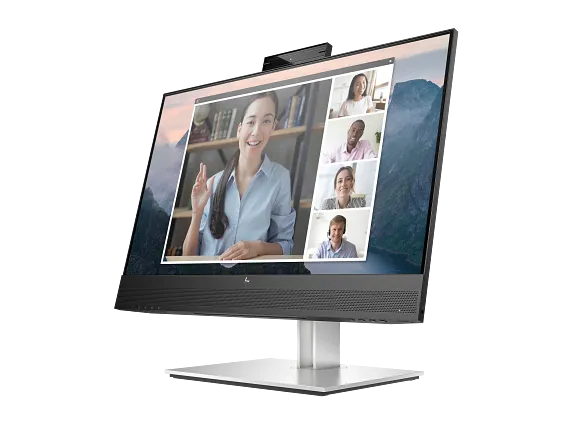 Series 2 of 13 Business Monitors, HP E24mv G4 FHD Conferencing Monitor
