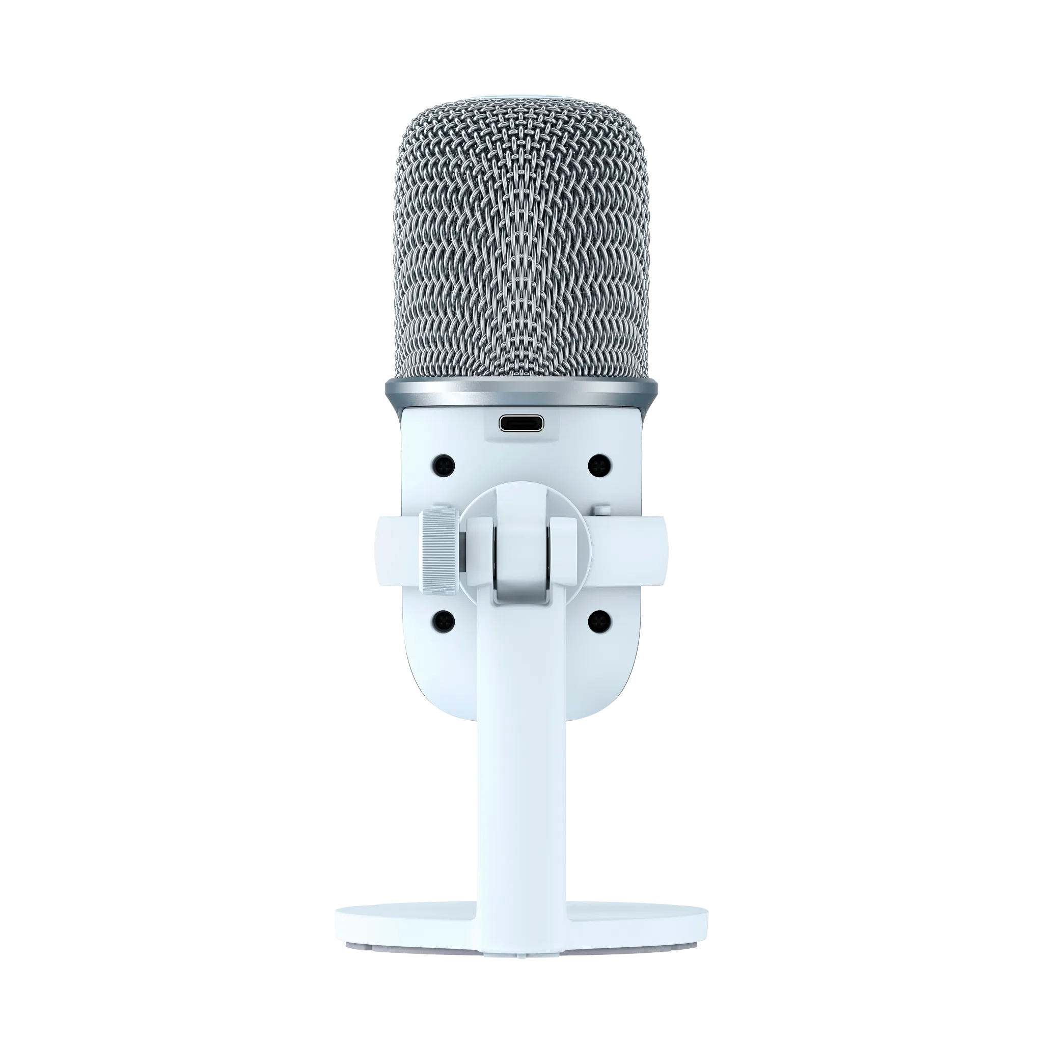 Kingston Hyper X SoloCast White USBスタンドアロンマイク (519T2AA) Invest in Long-Lasting Quality with HyperX Solocast USB Desktop