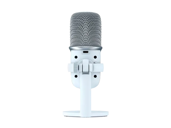 Series 5 of 12 HyperX Microphones, HyperX SoloCast - USB Microphone - White