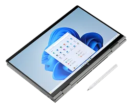 HP Envy x360 2-in-1 Laptop 15, Windows 11 Home, 15.6", Touch screen, Intel® Core™ Ultra 7, 16GB RAM, 1TB SSD, FHD, Mineral silver