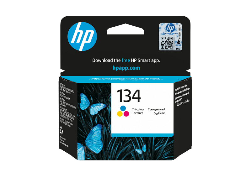 HP 134 Tri-color Original Ink Cartridge | HP® Africa