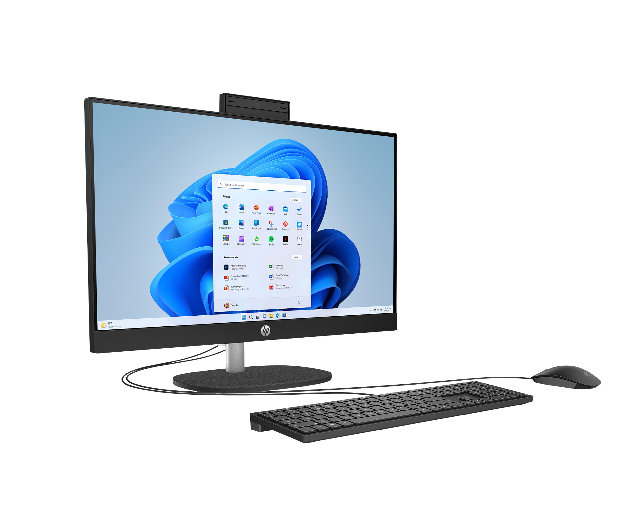 HP All-in-One 24-cr1000t, 23.8"
