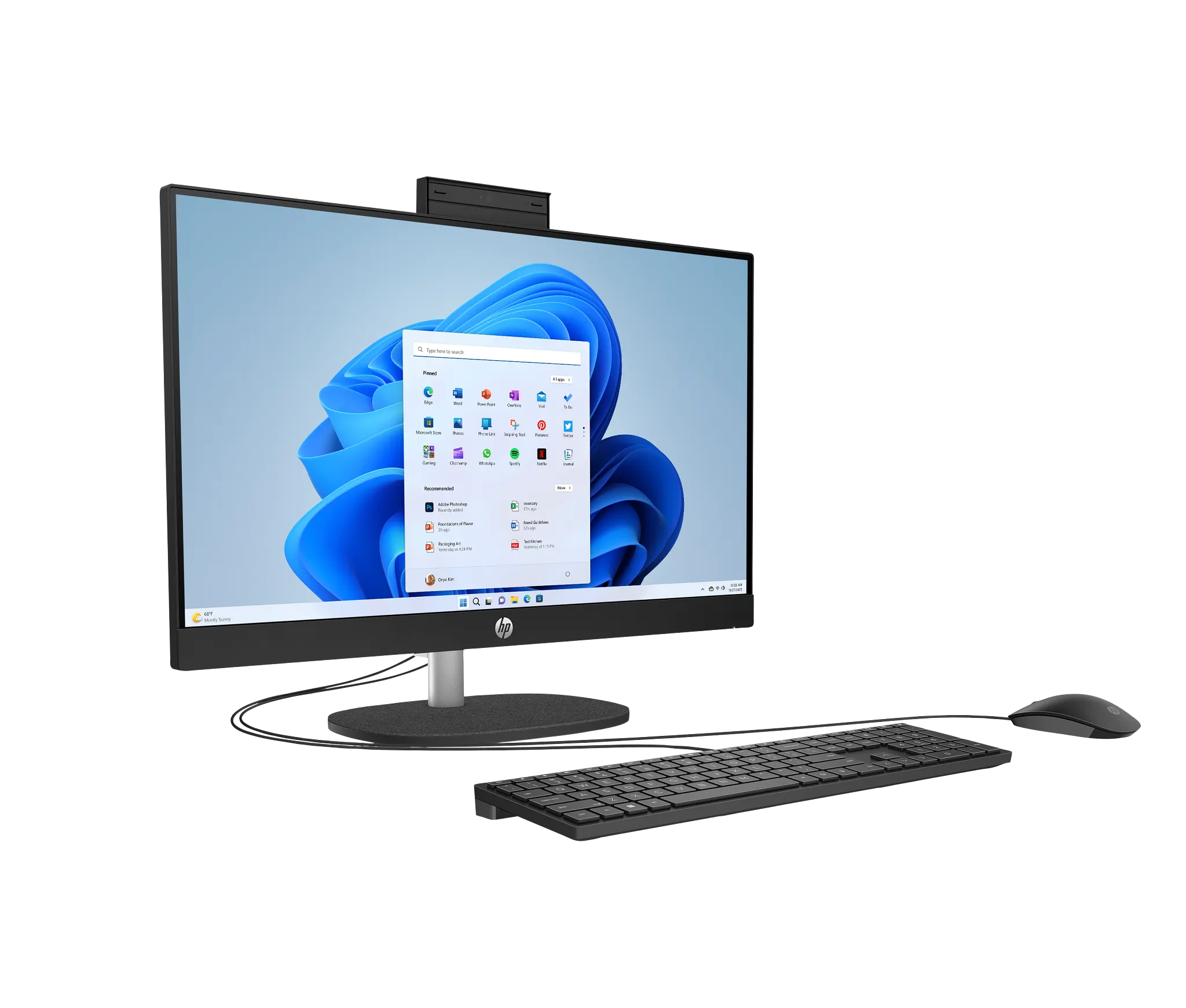 HP製液晶一体型PC24-g051Jp i5-6200U 8G/120G SSD hp 24-g051jp All-in-One Core i5 6200U 2.30GHz 8GB 1000GB□現状品
