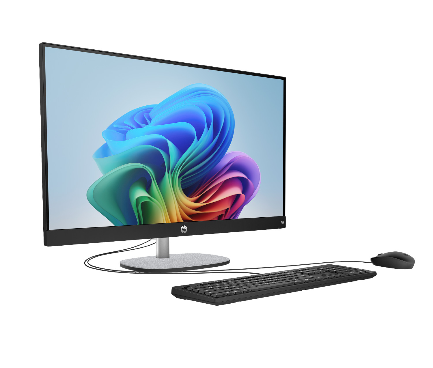 HP All-in-One Desktop Next Gen AI 27-ct2075m PC, Windows 11 Home, 27", AMD Ryzen™ AI 7, 16GB RAM, 512GB SSD, FHD, Jet black