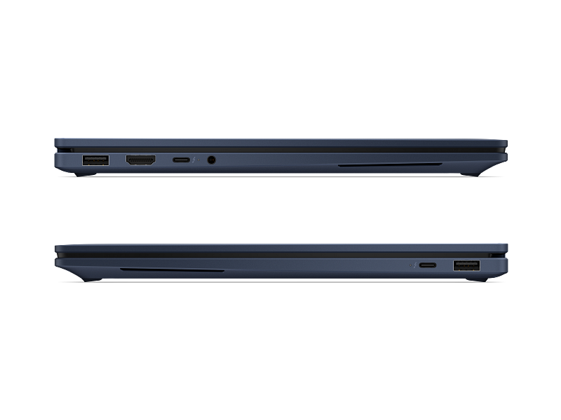 HP OmniBook X Flip 14 inch 2-in-1 Laptop Next Gen AI PC 14-kb0000_Product_Atmospheric blue_Product Only_Left and Right facing