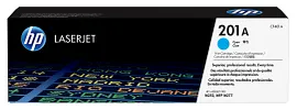 HP 201A Cyan Original LaserJet Toner Cartridge, CF401A