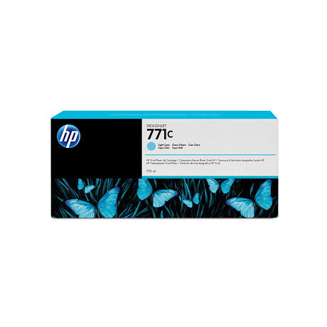 HP 771C világosciánkék tintapatron eredeti B6Y12A Z6200 Z6600 Z6610 Z6800 Z6810 775 ml