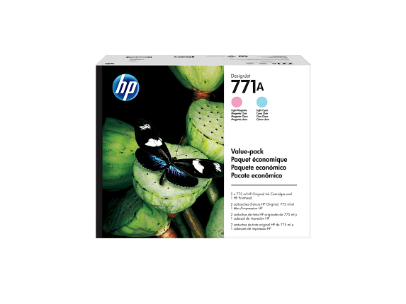 Photos - Ink & Toner Cartridge HP 771A 775-ml Yellow DesignJet Ink Cartridge, B6Y18A B6Y18A