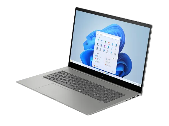 Series 3 of 7 HP Home Laptop PCs, HP Envy Laptop 17, Windows 11 Pro, 17.3", Intel® Core™ Ultra 7, 32GB RAM, 1TB SSD, NVIDIA® GeForce RTX™ 3050, 4K UHD, Mineral silver