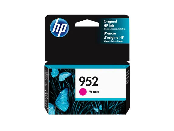 HP® 952 Magenta Original Ink Cartridge (L0S52AN#140)