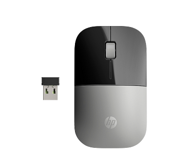 HP Z3700 Silver Wireless Mouse