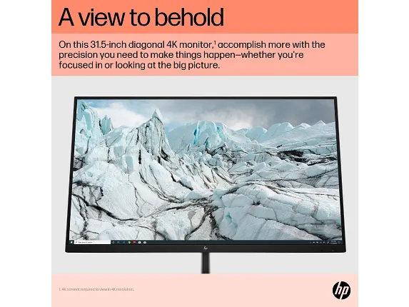 HP E32k G5 4K USB-C Monitor, цвет: 4k Uhd (3840 X 2160) — фото 8