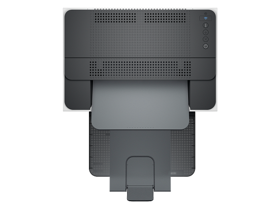 HP LaserJet M207dw Printer - Top view closed