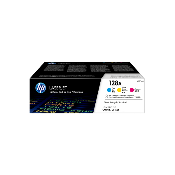 HP LaserJet Triple Pack 128a Print Cartridge