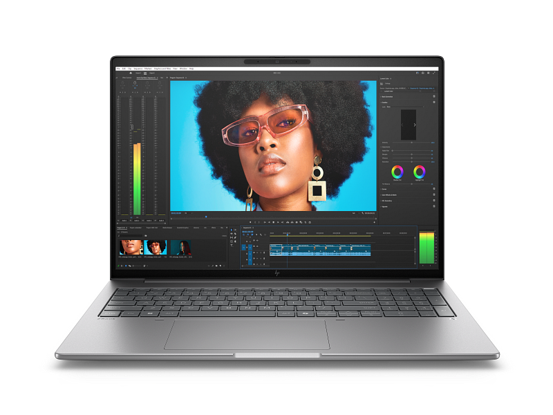 HP - Notebook - 14" - Intel Core Ultra 7 255H / 4.4 GHz - 32 GB - DDR5 SDRAM - SSD - NVIDIA RTX PRO 1000 4 HP ZBook 8 G1i 16 inch Mobile Workstation PC Catalog Image