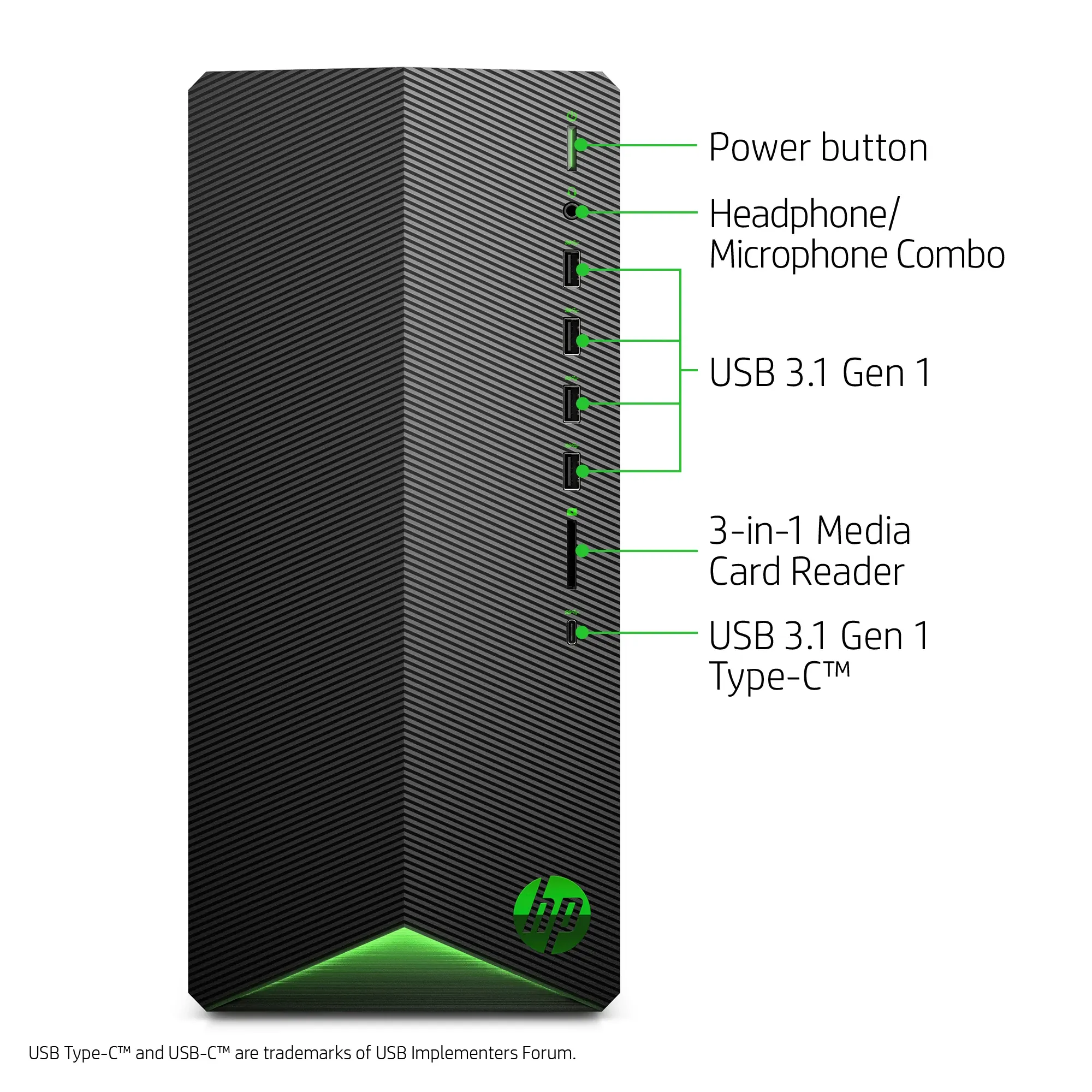 2022 HP TG01 Pavilion Gaming Desktop AMD Ryzen 5 5600G(Beat i5-10400) 32GB DDR4 1TB PCIe SSD AMD Radeon RX5500 4GB GDDR6 HDMI 2xDisplayPort USB-C WiFi HP Pavilion TG01-1120 Review - A gaming desktop for beginners