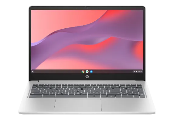HP Home Laptop PCs, HP Chromebook 15a-nb0097nr, ChromeOS, 15.6", Intel® Core™ i3, 8GB RAM, 128GB UFS, FHD