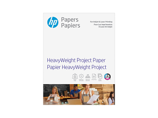 HP HeavyWeight Project Paper, Matte, 40 lb, 8.5 x 11 in. (216 x 279 mm), 250 sheets Z4R14A - Img_Center_320_240