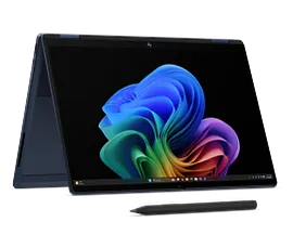 HP OmniBook X Flip 2-in-1 Laptop Next Gen AI 14, Windows 11 Home, 14", Touch screen, Intel® Core™ Ultra 9, 32GB RAM, 2TB SSD, 3K, Atmospheric blue