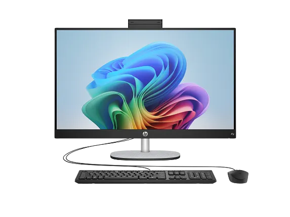 HP Home Desktop PCs, HP 27 inch All-in-One Desktop Next Gen AI PC 27-ct0000m