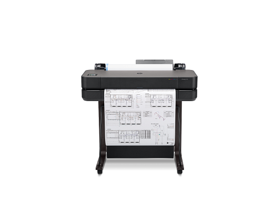 Photos - Printer HP DesignJet DesignJet T630 Large Format 24" Plotter – Fast, Precise CAD & Poster with Auto Sheet Feeder, Me