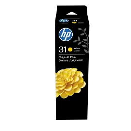 HP 31 70-ml Yellow Original Ink Bottle, 1VU28AN