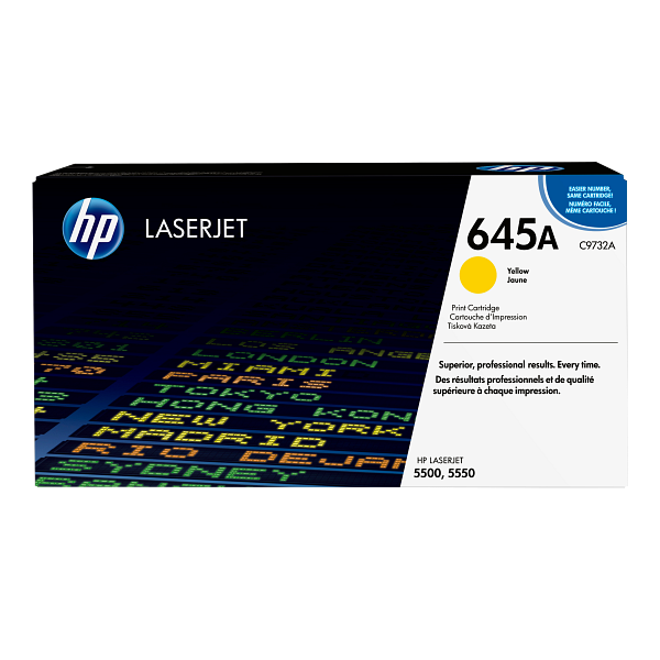 HP LaserJet 645A Yellow Print Cartridge