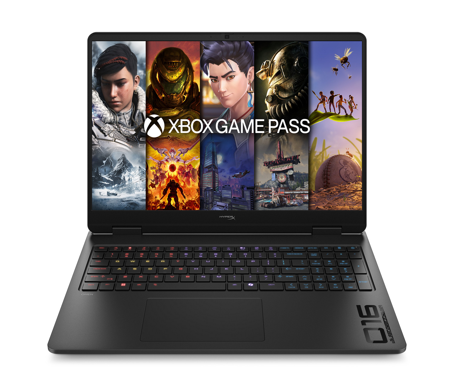 HyperX OMEN 16 inch Gaming Laptop PC 16 VALORANT edition, Windows 11 Home, 16", AMD Ryzen™ 9, 32GB RAM, 1TB SSD, NVIDIA® GeForce RTX™ 5070, 2.5K, Shadow black