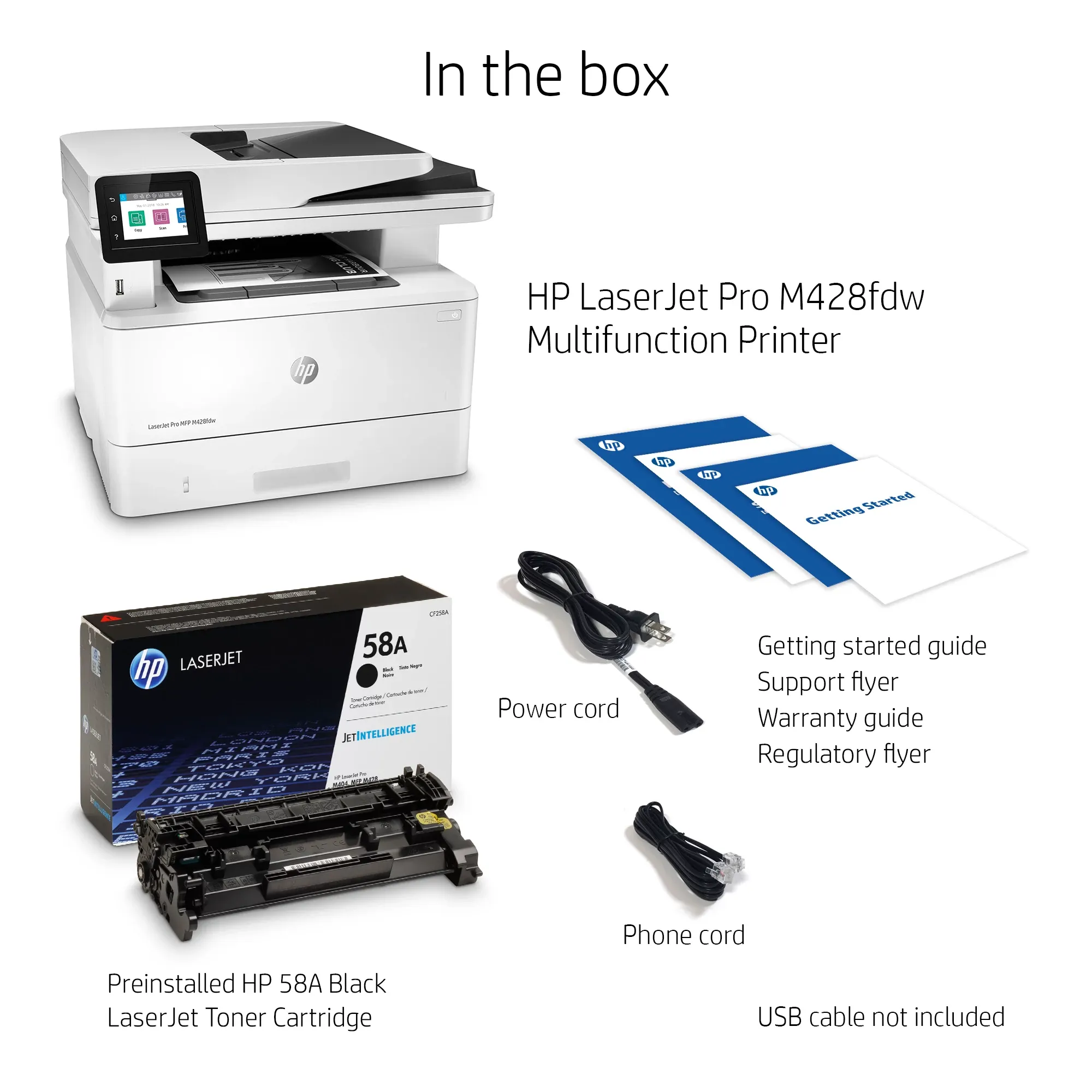 HP LaserJet Pro M428fdw - Thumbnail 4