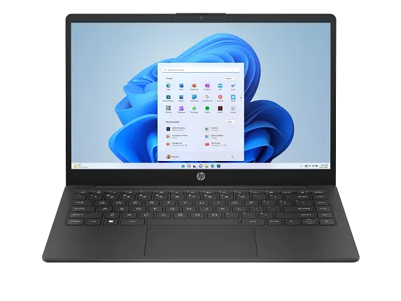 HP Home Laptop PCs, HP Laptop 14, Windows 11 Home, 14", Intel® Core™ 5, 8GB RAM, 256GB SSD, FHD, Jet black