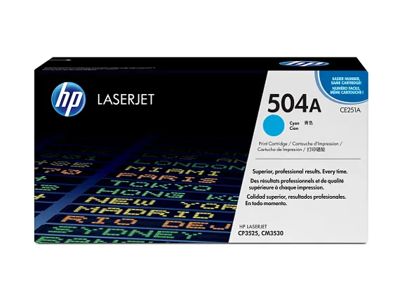 HP 504 Toner Cartridges