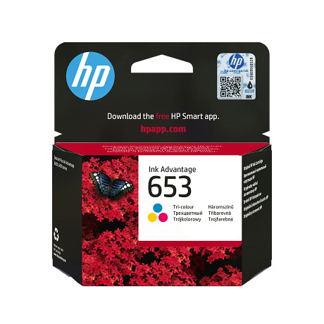 HP 653 3YM74AE színes tintapatron eredeti 3YM74AE DJ 6075 6475 nyomtatóhoz (200 old.)