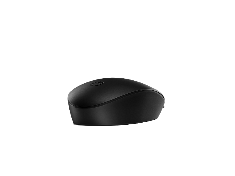 HP 128 Laser Wired Mouse - Bottom Rear right