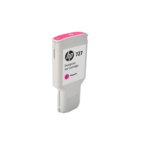 HP 727 bíbor tintapatron eredeti F9J77A T920 T930 T1500 T1530 T2500 T2530 300 ml