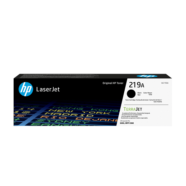 HP 219A Black Toner Cartridge W2190A W2190-00001b DM2