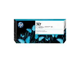 HP 747 300-ml Gloss Enhancer DesignJet Ink Cartridge, P2V87A