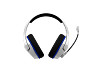 HP 4P5J1AA HyperX Cloud Stinger Core – vezeték nélküli Gaming headset (fehér-kék) – PS5-PS4