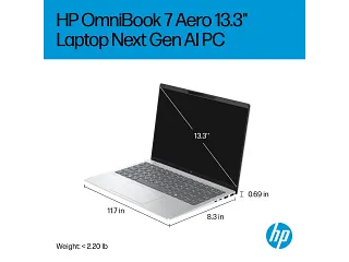 Windowsノート本体 HP OmniBook 7 Aero 13-bg 1000AU HP OmniBook 7 Aero 13-bg 製品詳細 - ノートパソコン | 日本HP