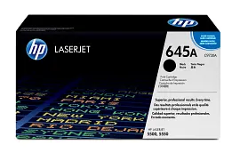 HP 645A Black Original LaserJet Toner Cartridge, C9730A
