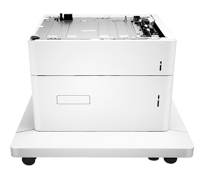 HP Color LaserJet 1x550/2000-sheet HCI Feeder and Stand