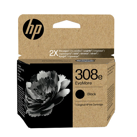 HP 308e 7FP22UE EvoMore fekete eredeti tintapatron Envy 6110e 6120e 6122e 6130e 6132e 6520e 6522e nyomtatóhoz (320 old.)