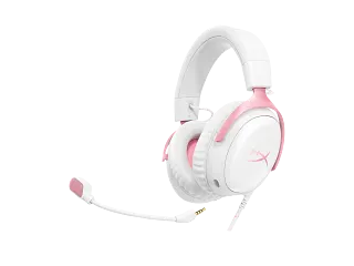 HyperX Cloud III Gaming Headset (White/Pink) - Main Image