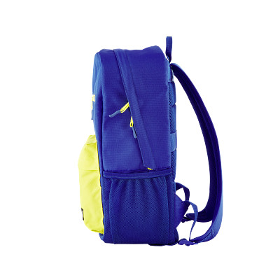 HP Campus Blue Backpack Profile Left White