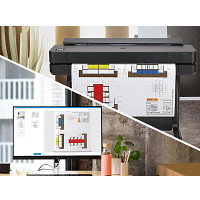 HP 5HB09D DesignJet T630 24 hüvelykes nyomtató 2025 edition