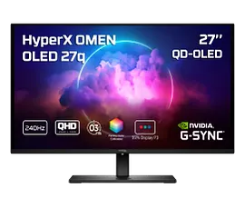 HyperX OMEN OLED 27 inch QHD 240Hz Gaming Monitor - OMEN OLED 27q