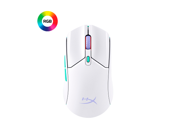 HyperX Pulsefire Haste 2 Core Wireless - Gaming Mouse (White)