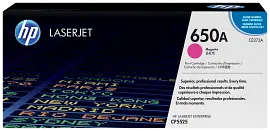 HP 650A Magenta Original LaserJet Toner Cartridge, CE273A