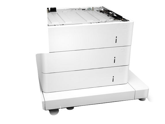 Alimentation papier HP LaserJet 3 x 550 feuilles avec cabinet