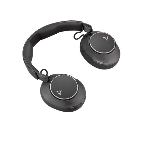 HP 8G7T9AA Poly Voyager Surround 80 UC USB-C headset + USB-C–USB-A-adapter